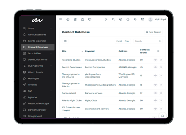 Music Label Group Logo