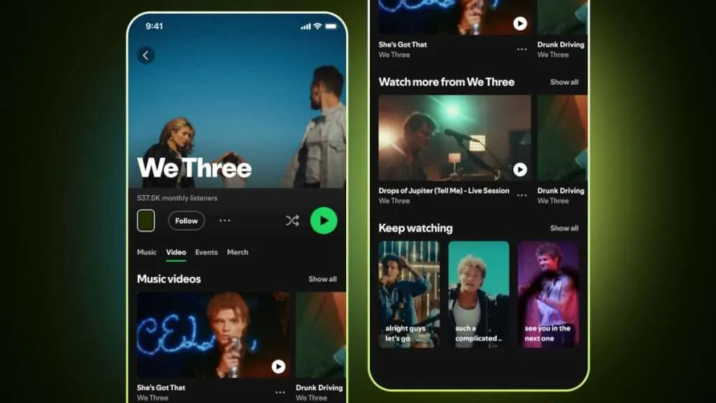 UPLOAD YOUR VIDEOS TO SPOTIFY